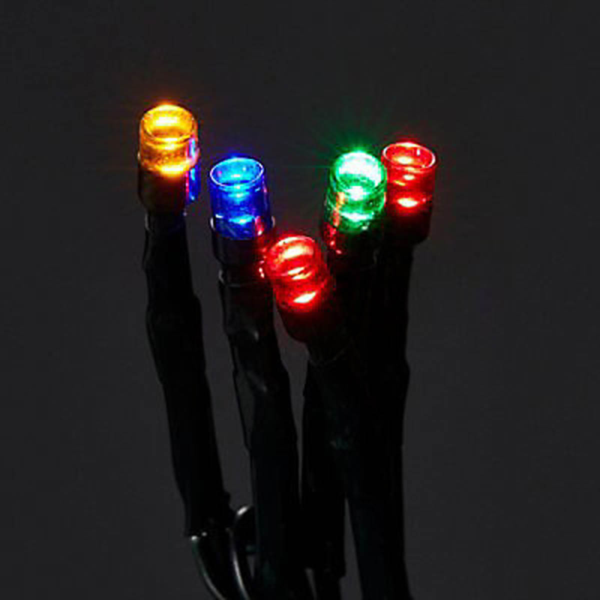 LED Christmas String Lights 1000 Multicolour Cluster Timer Indoor 25m - Image 4