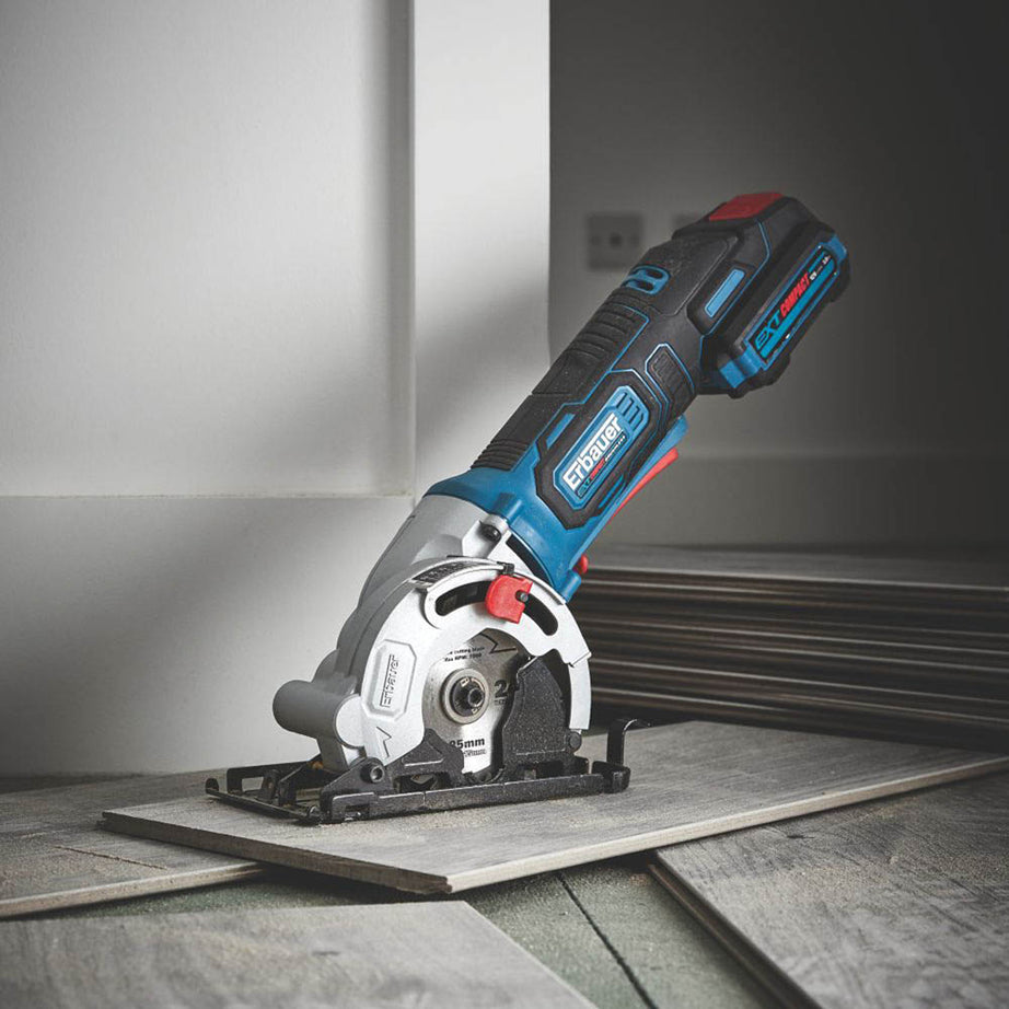 Erbauer Circular Saw Cordless EMCS12-LiV Brushless 24 Tooth 85mm 12V Body Only - Image 3