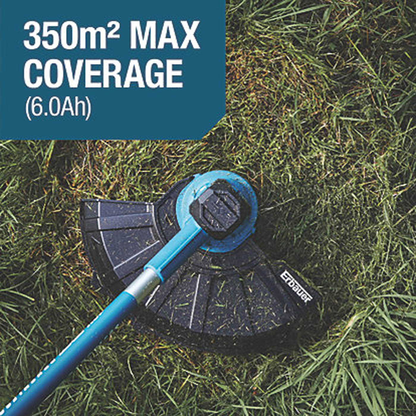 Erbauer ERI1022GGT 18V 1 x 3.0/6.0Ah Li-Ion EXT Brushless Cordless Grass Trimmer - Image 6