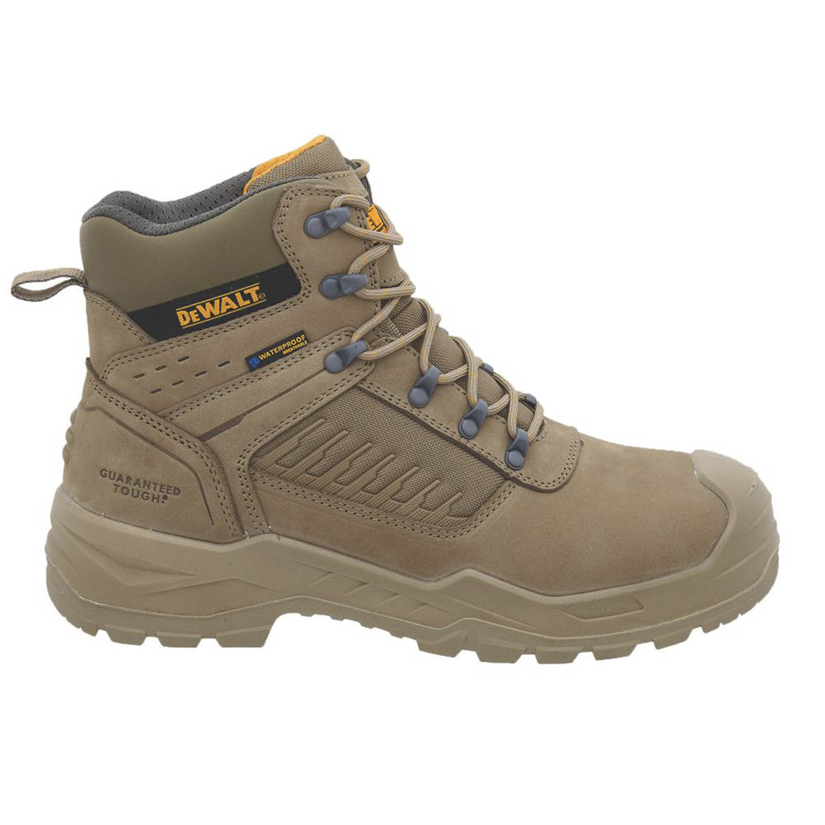 DEWALT Mens Safety Boots Reynolds Stone Waterproof Steel Toe Cap Wide Size 10 - Image 2