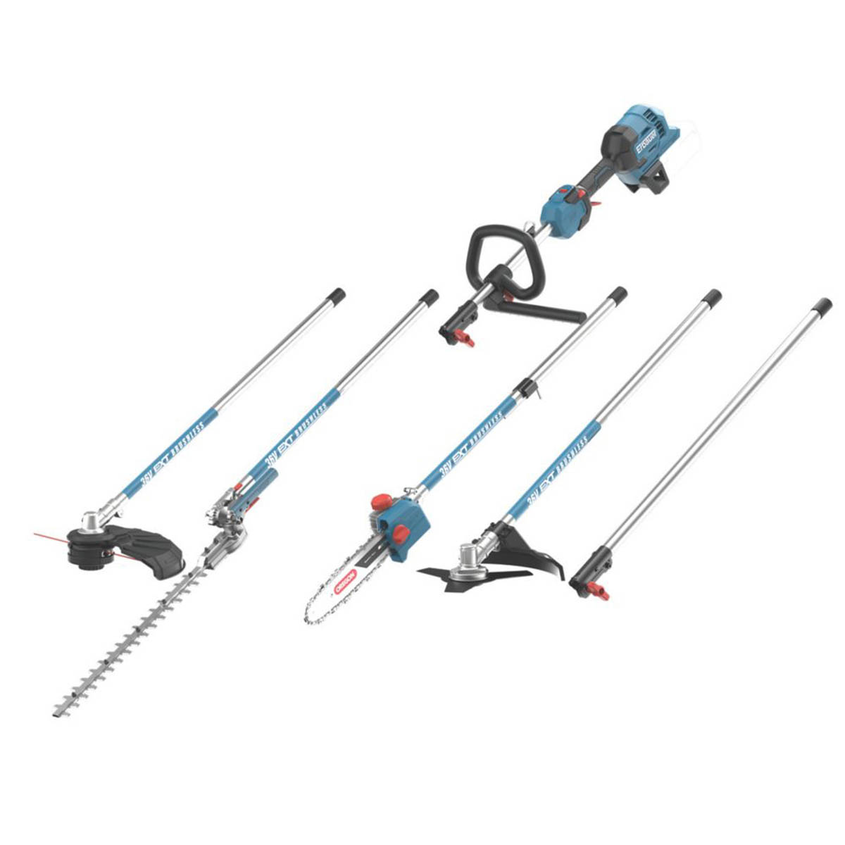 Erbauer Multi Tool Cordless ERT1029GMT Brushless 18/36V Li-Ion EXT Body Only - Image 1