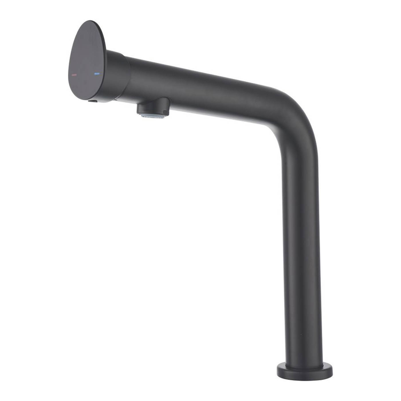 Cascabel Mono Mixer Tap Matt Black - Image 1