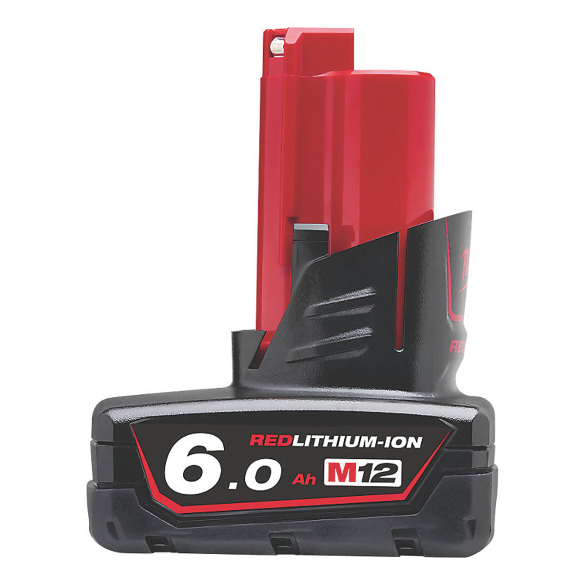 Milwaukee Battery M12B6 12V 6.0Ah Red Lithium-Ion Compact Lightweight - Image 1