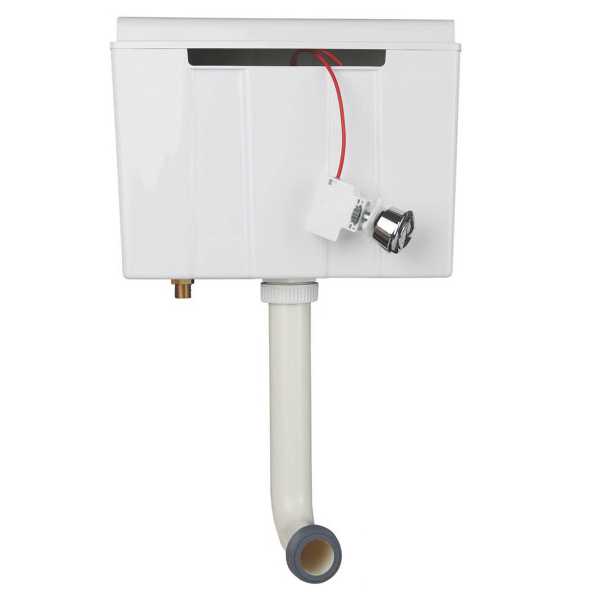 Flomasta Toilet Concealed Cistern Dual Flush 3.3-6L Bathroom WC Unit Push Button - Image 1