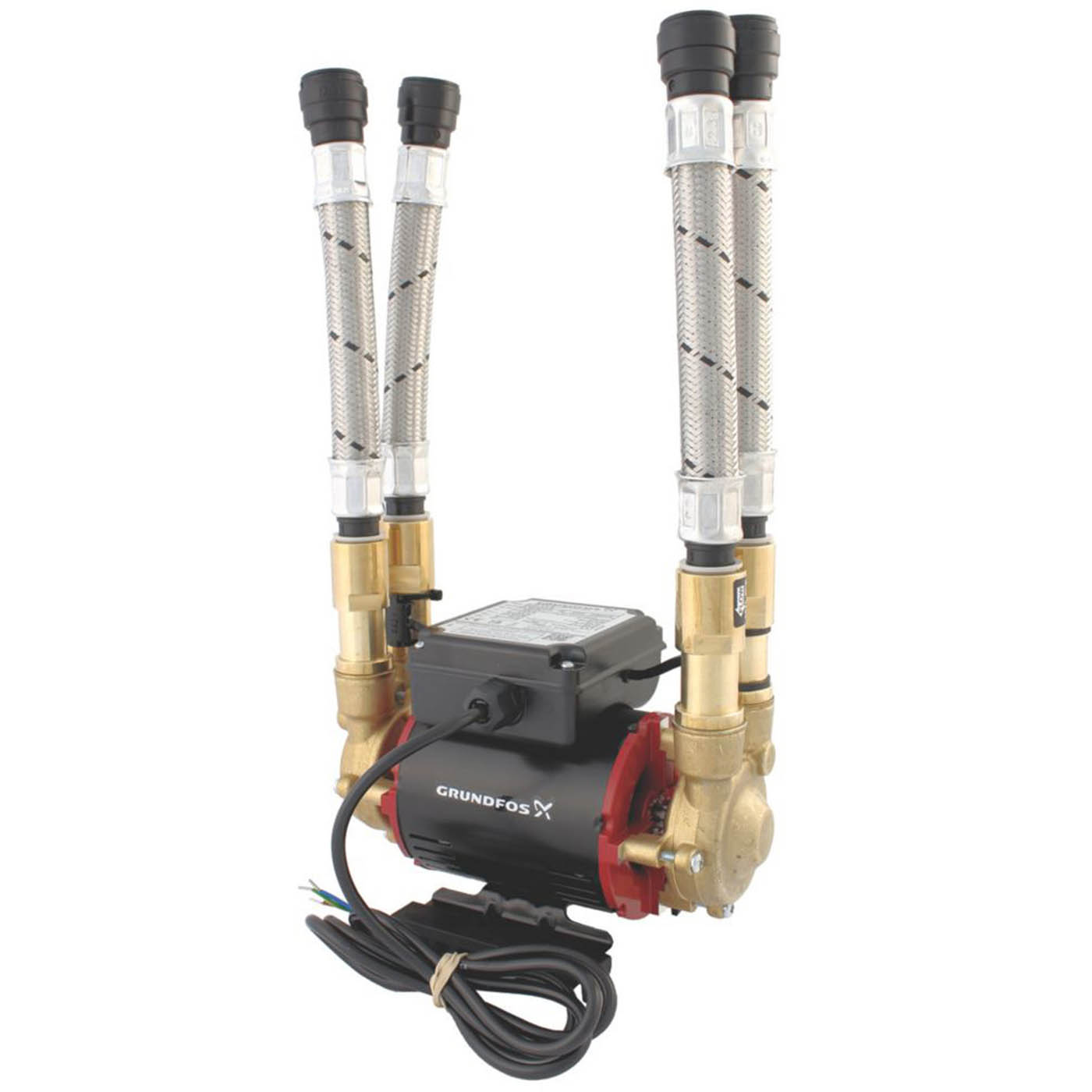 Grundfos Shower Pump 1.5bar STP-1.5 B Regenerative Twin Positive Head Durable - Image 3