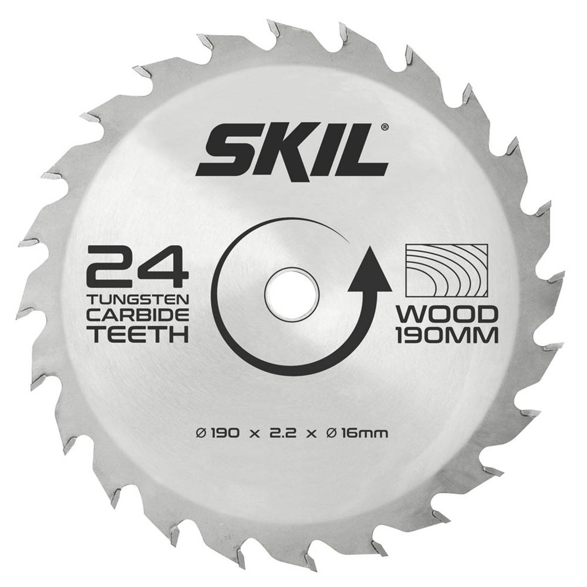 Skil Circular Saw Electric 190mm SW1U5830GA Heavy Duty Ergonomic Soft Grip 1400W - Image 3