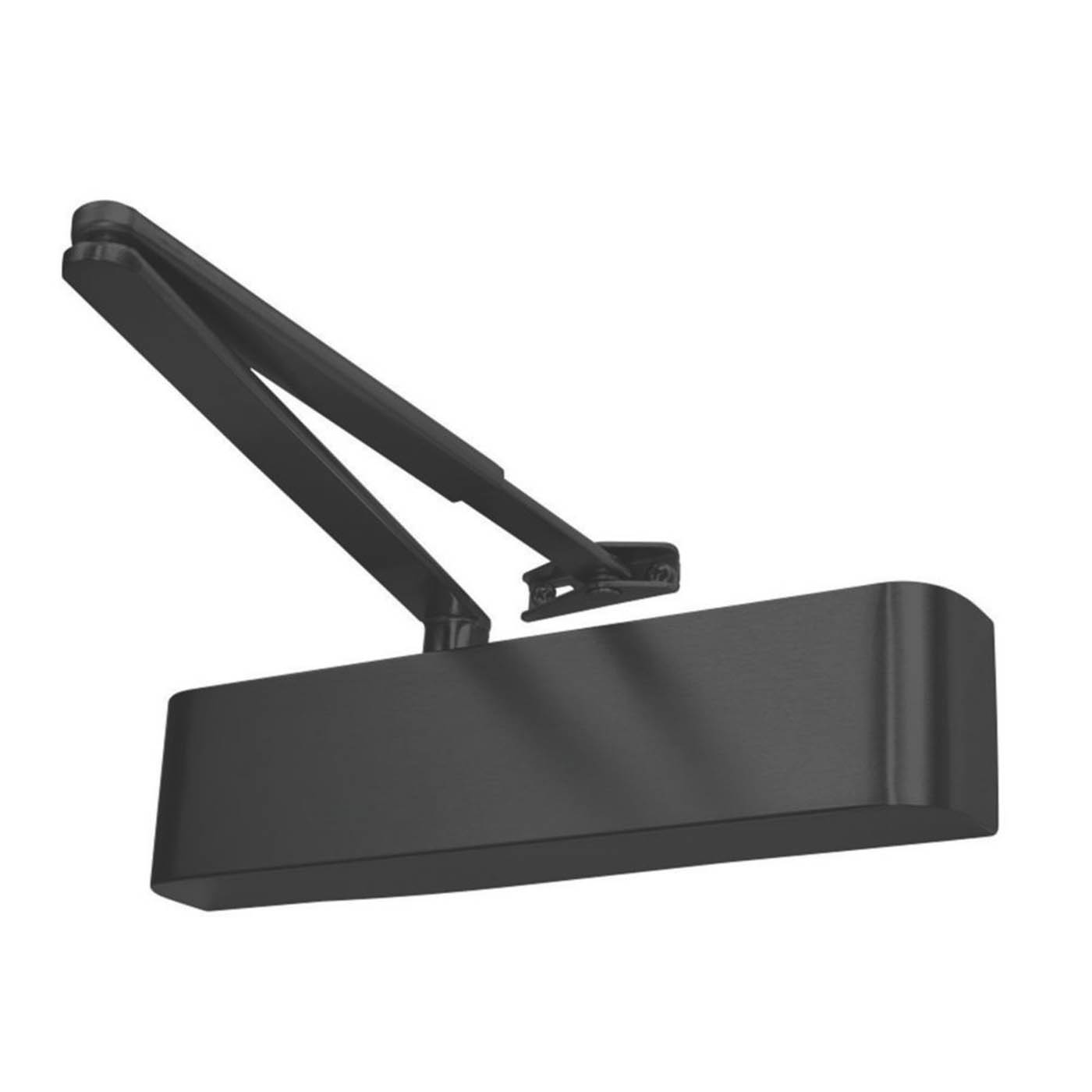 Rutland Door Closer Matt Black Fire Rated Overhead Adjustable Indoor Heavy Duty - Image 1