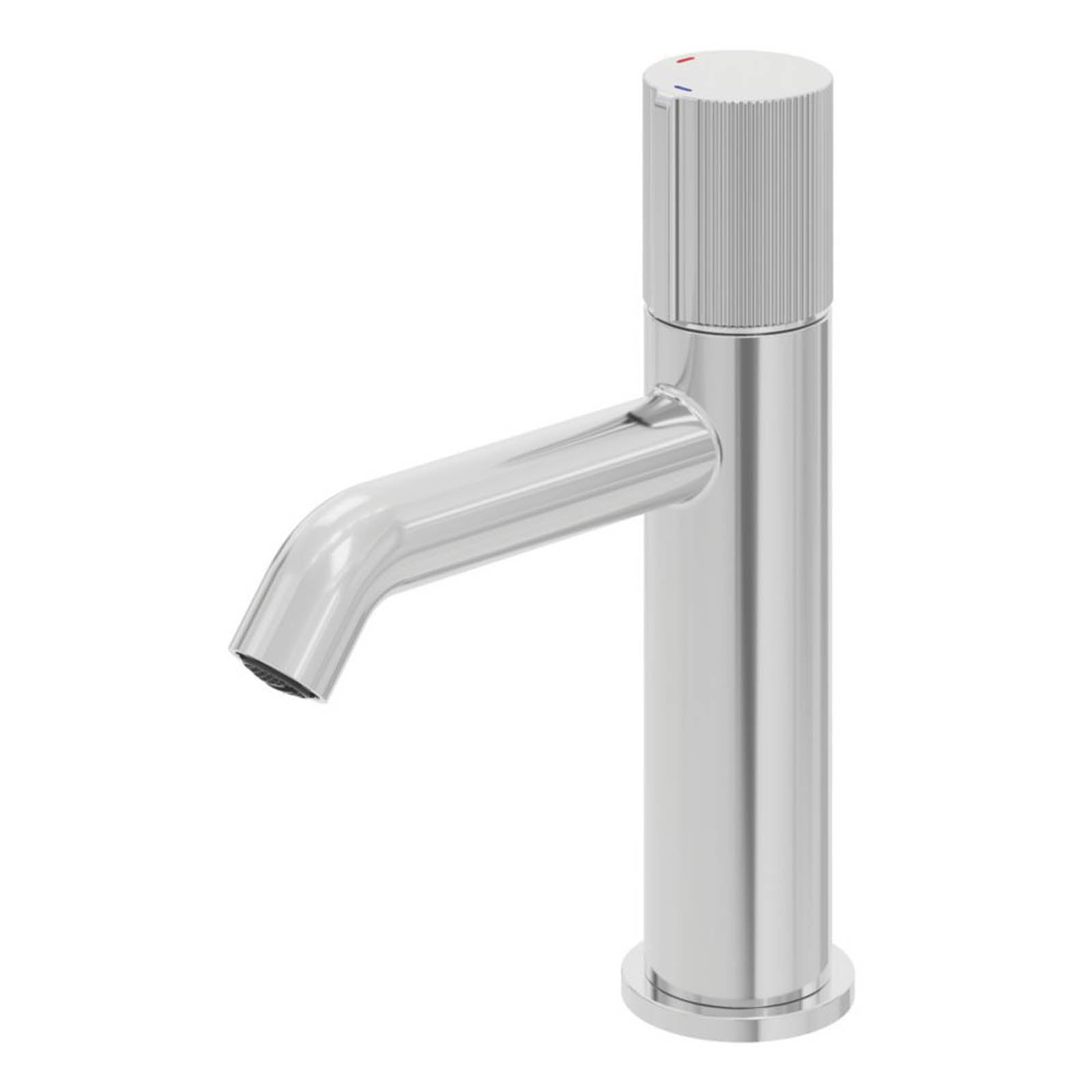 Swirl Gallen Chrome 192.6mm Standard Round Head Mono Basin Mixer Tap With Waste - Image 1
