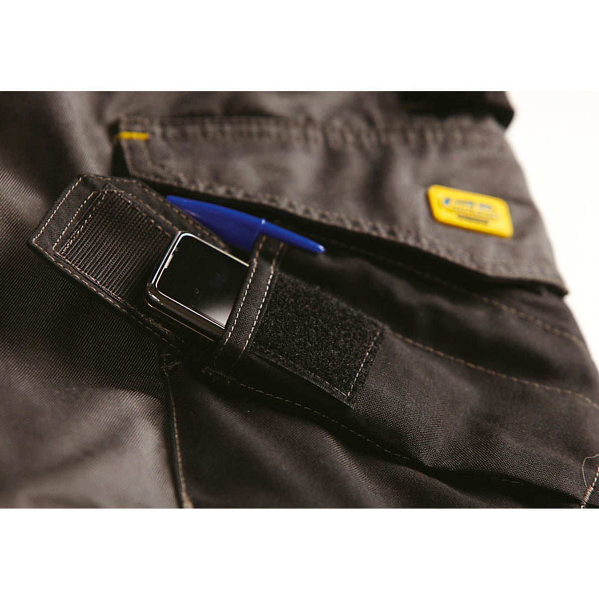 Snickers Work Trousers Mens Relaxed Fit Grey Black Multi Pockets Cargo 30"W 30"L - Image 5