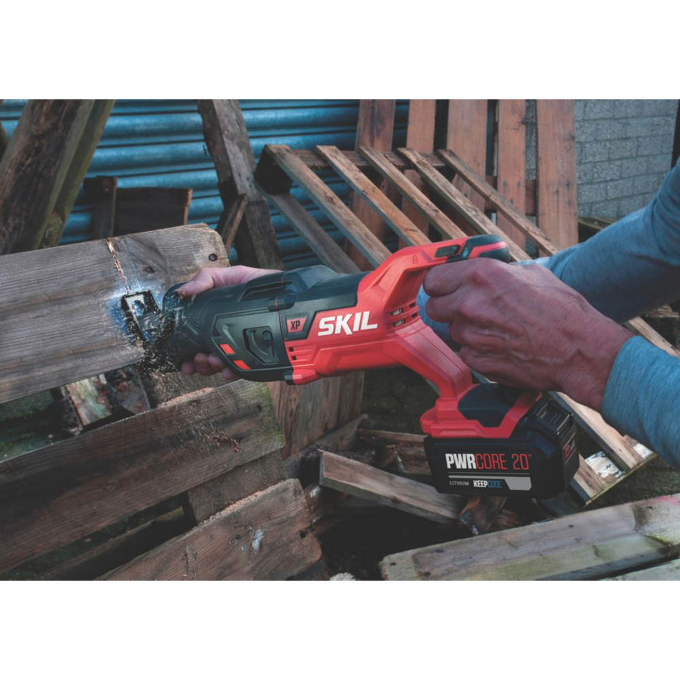 Skil Reciprocating Saw Cordless 20V Li-Ion SW1E3480CB Brushless Body Only - Image 6