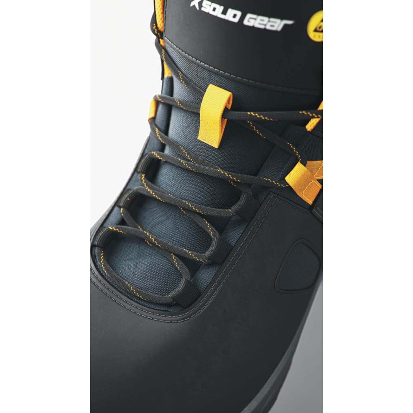 Solid Gear Essence Mid Size 9 Black Water-Resistant Safety Boots - Image 3