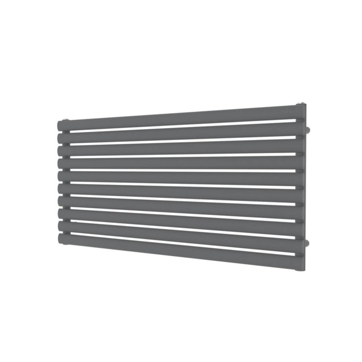 Flomasta Designer Radiator 2626BTU Anthracite Horizontal Single Panel 60x120cm - Image 1