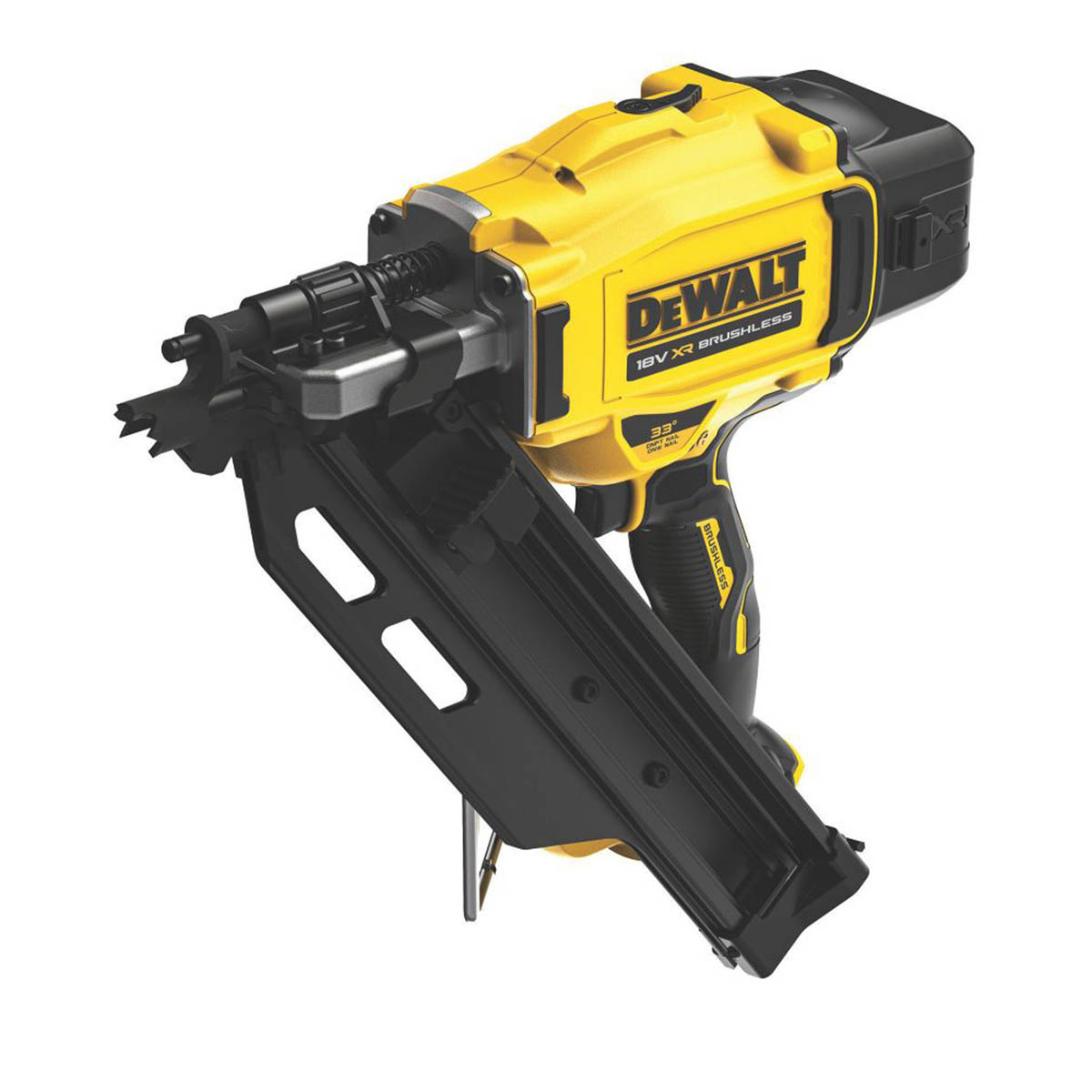 DeWalt Nail Gun First Fix Cordless DCN930N 90mm 18V Li-Ion XR Body Only - Image 2