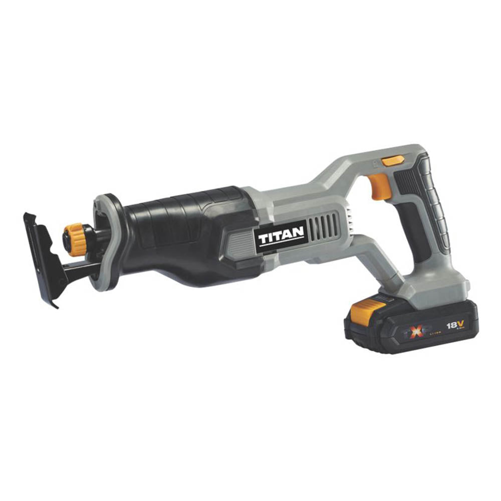 Titan Reciprocating Saw Cordless TTI880RSP TXP 18V 2Ah Li-Ion Variable Speed - Image 2