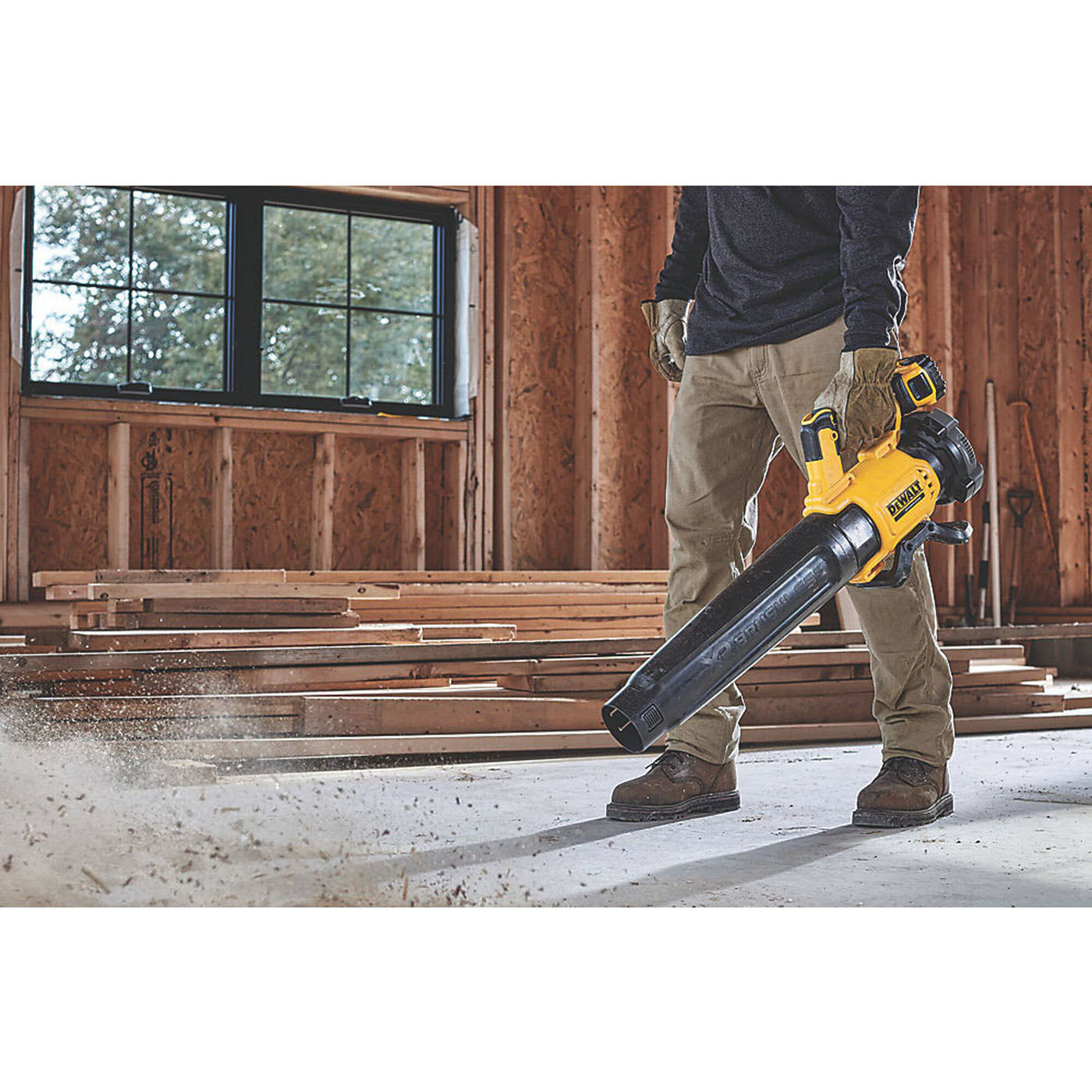 DeWalt Leaf Blower Cordless 18V Li-Ion DCMBL562N-XJ Axial Garden Body Only - Image 4