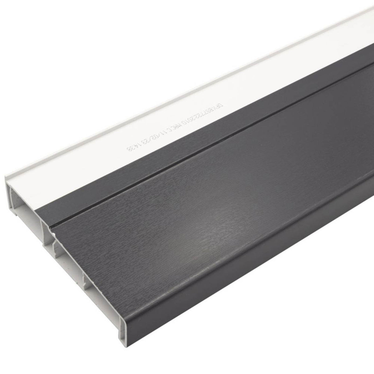 Crystal Window Sill Internal Board PVC Anthracite Water Resistant 1000 x 150mm - Image 1