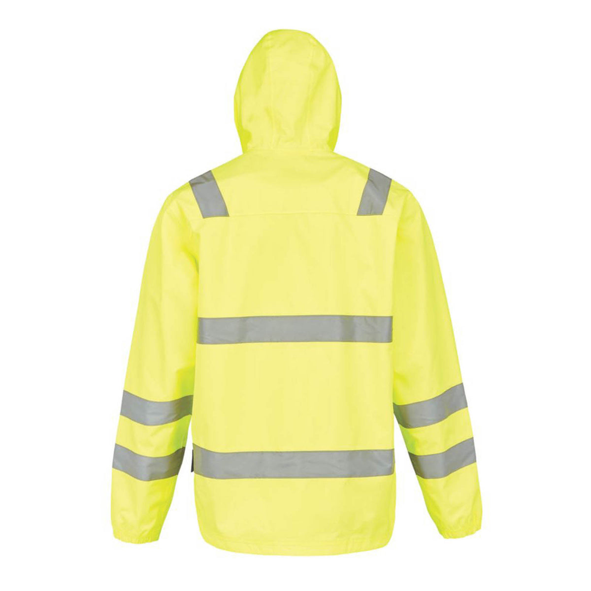 Site Hi-Vis Work Jacket Mens Yellow Waterproof Lightweight X Large 44-46" Chest - Image 2