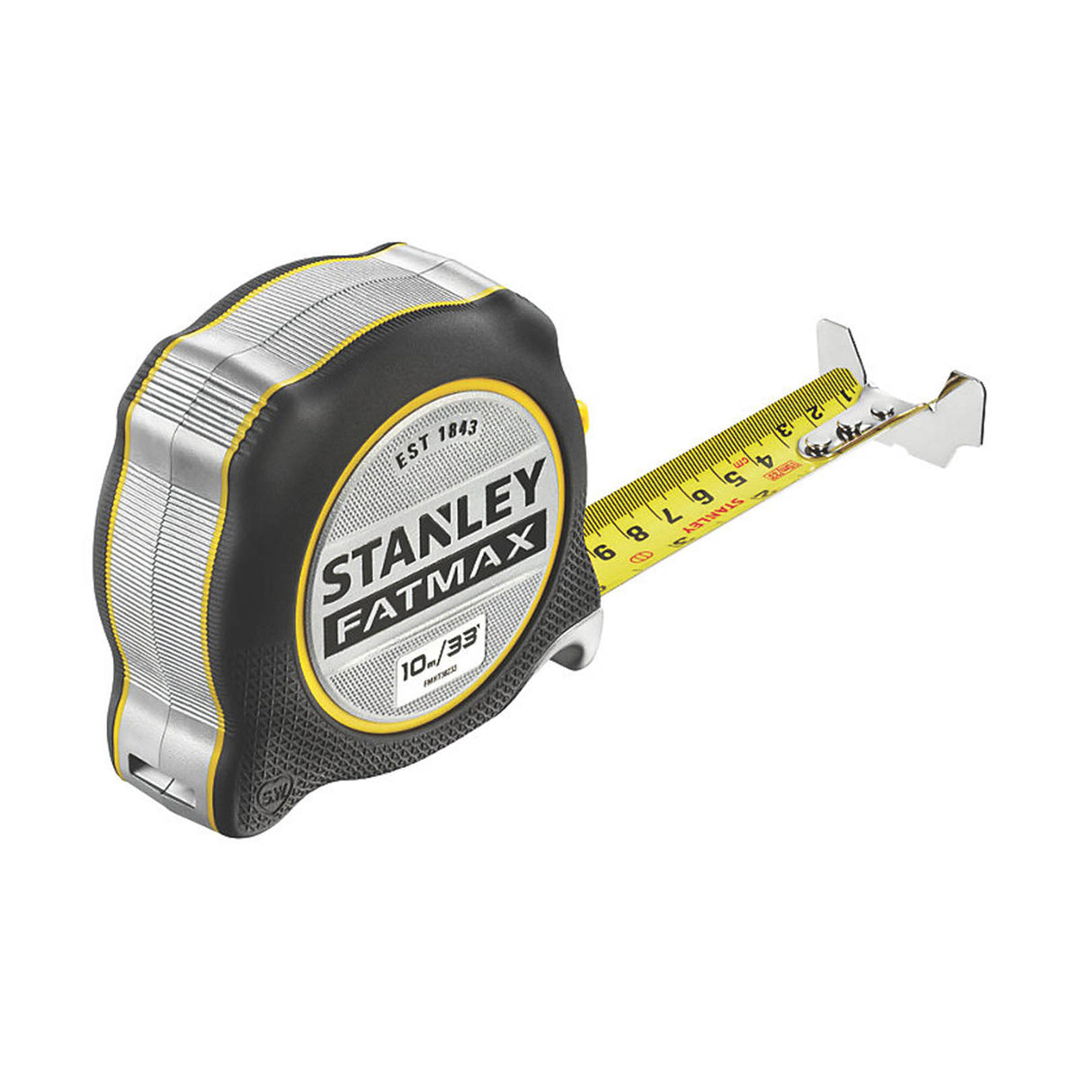 Stanley FatMax Xtreme Tape Measure 10m Metric Imperial Ergonomic Heavy Duty - Image 1