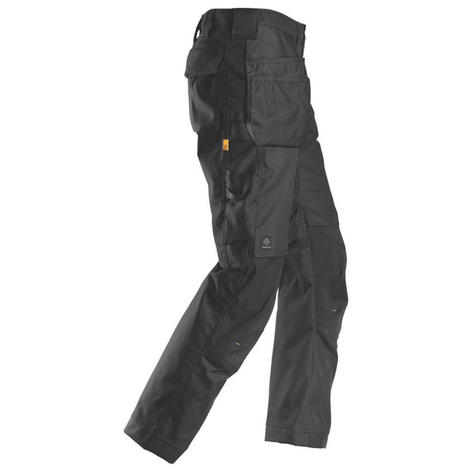 Snickers Work Trousers 17 Pockets Black 6224 Stretch Breathable 38" W 32" L - Image 4