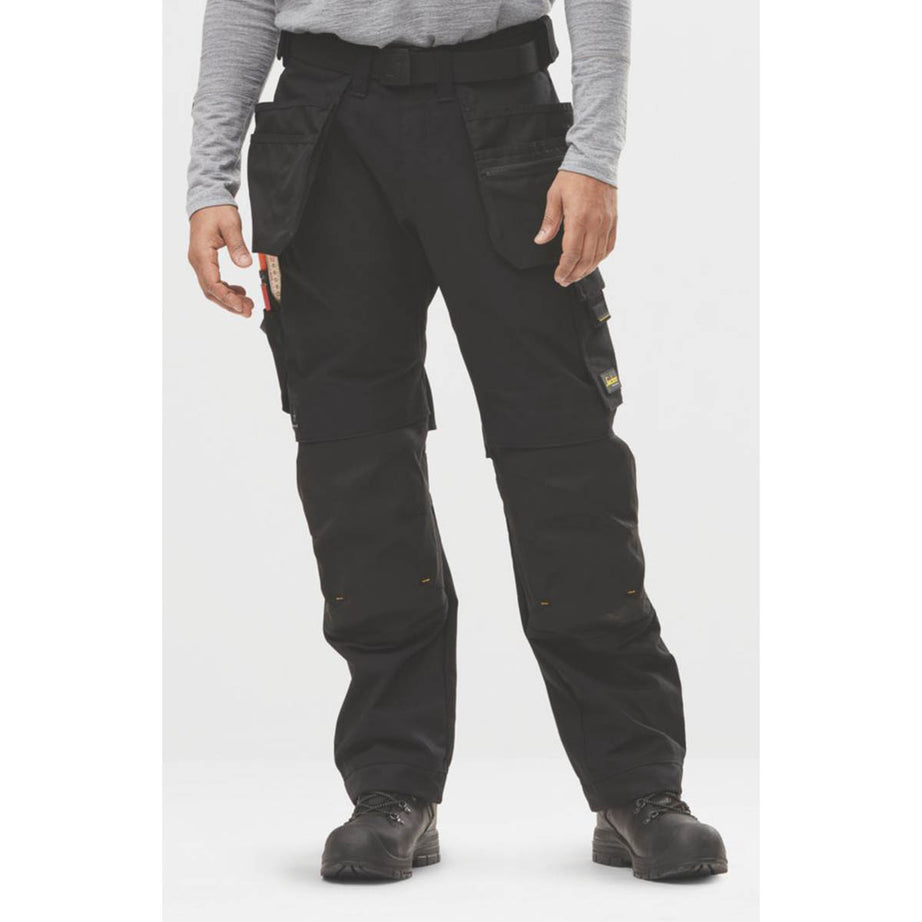 Snickers Work Trousers 17 Pockets Black 6224 Stretch Breathable 38" W 32" L - Image 5
