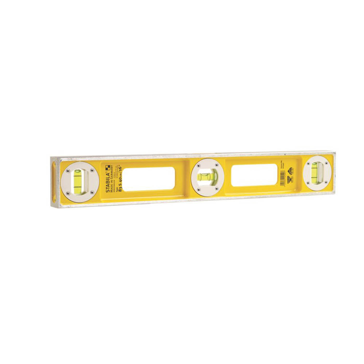 Stabila 83 Series Spirit Level 15 3/4" (400mm) - Image 1