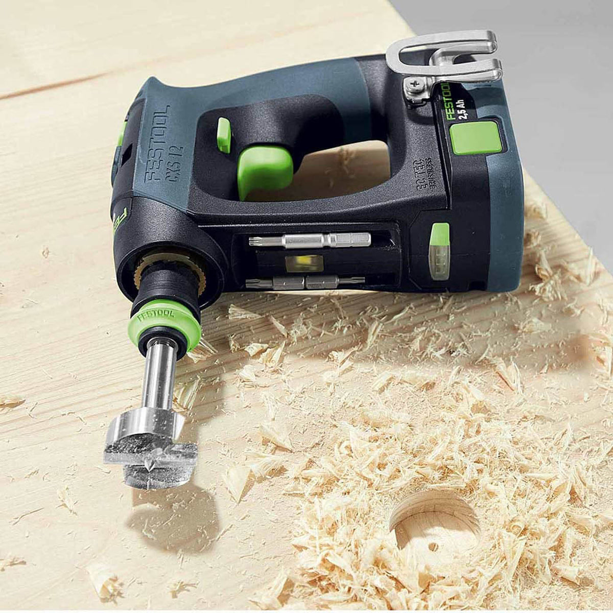 Festool Cordless Drill Cordless 10.8V Li-Ion CXS 12 Brushless Compact Body Only - Image 4