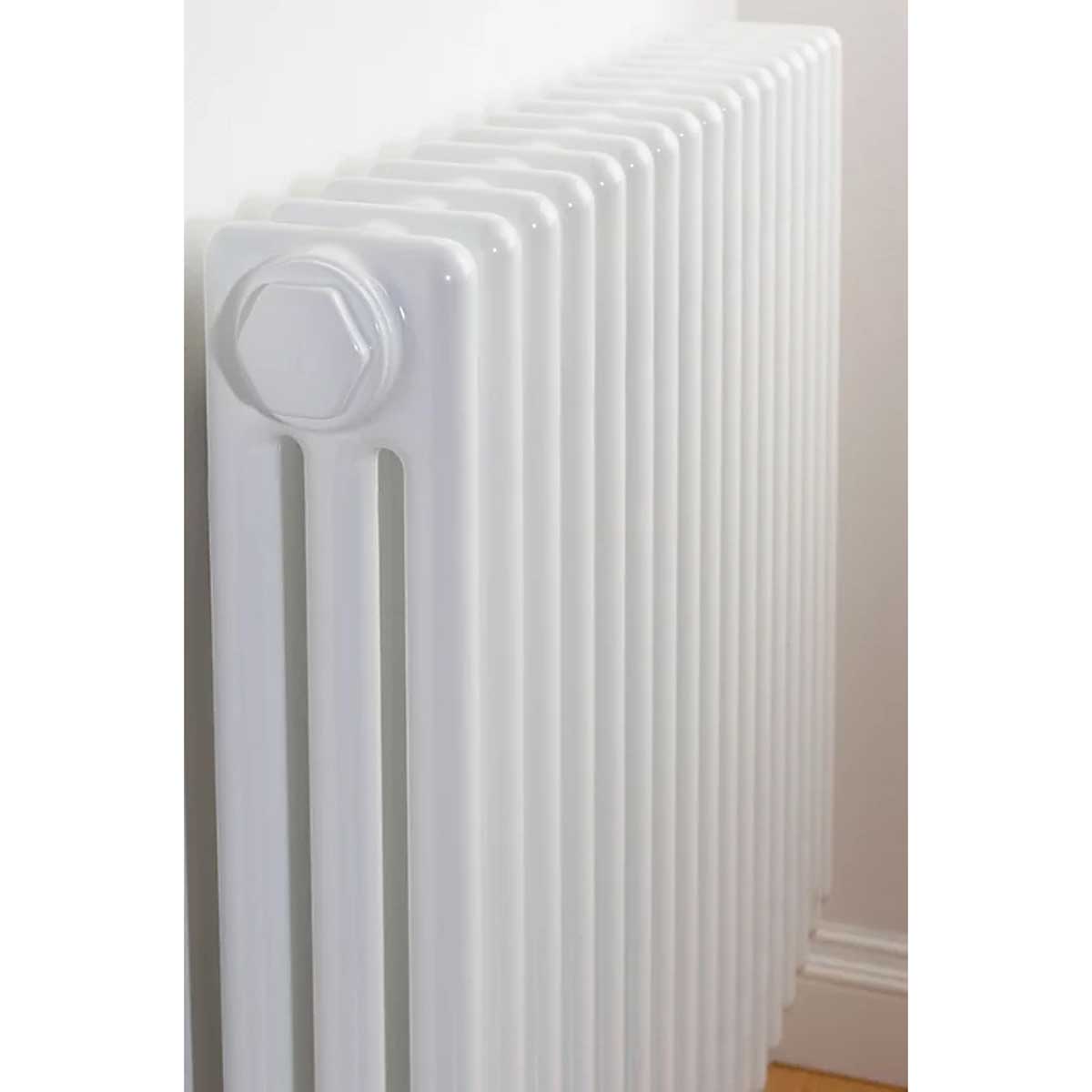 Acova 3 Column Radiator White Steel Horizontal Traditional 1035W (H)60x(W)81.2cm - Image 2