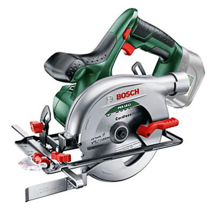 Bosch Circular Saw PKS 18 LI Cordless 18V 3800 Rpm Chip Outlet 150mm Body Only - Image 1