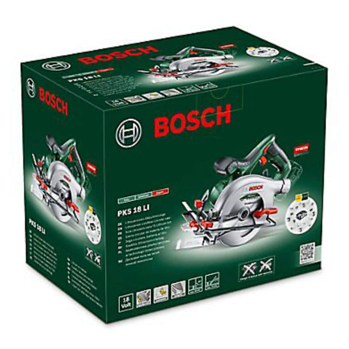 Bosch Circular Saw PKS 18 LI Cordless 18V 3800 Rpm Chip Outlet 150mm Body Only - Image 2