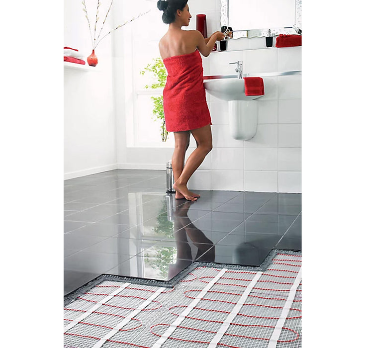 Homelux Underfloor Heating Mat Electric Porcelain Ceramic Tile Radiant 4m² - Image 2