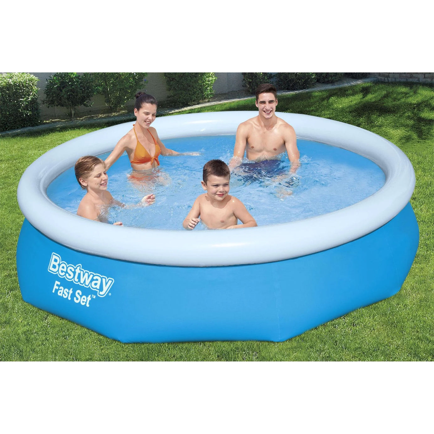 Bestway Above Ground Swimming Pool Fast Set 10ft x 30in Pool Set - Image 2