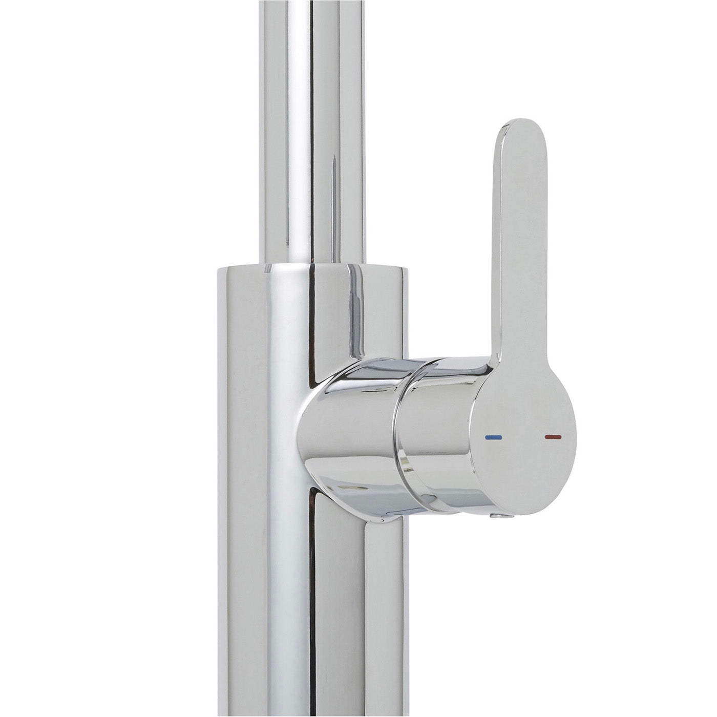 Kitchen Tap Mixer Pull Out Chrome Single Lever Swivel Spout Modern Faucet - Image 2