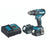 Makita Cordless Combi Drill 2 batteries DHP485SFE LXT 18V 3Ah Li-ion - Image 1