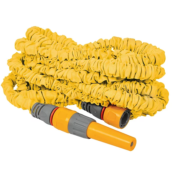 Hozelock Superhoze Expanding Hose Pipe Yellow Dynamic Design Leak Free (L) 30m - Image 1