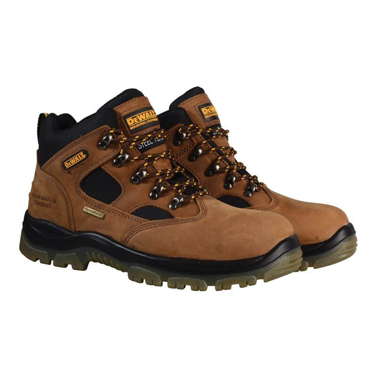 DEWALT Mens Safety Boots Challenger Waterproof Hiker Steel Toe Lace Up Size 12 - Image 1