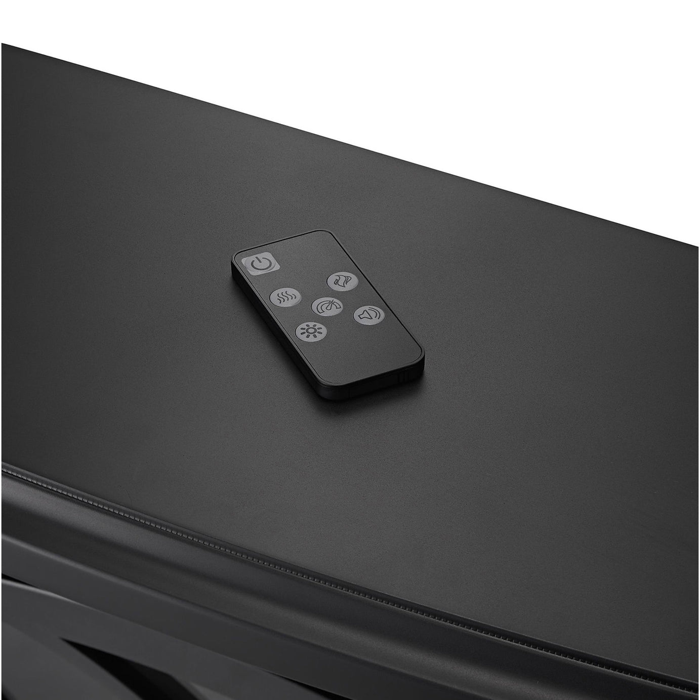 Focal Point Electric Stove Fireplace Black 5 Flame Effects Heater Freestanding - Image 7