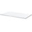 Bathroom Worktop Gloss White Chipboard (T) 2.8cm x (L) 100cm x (W) 45.2cm - Image 1