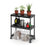 Garage Shelving Unit 2 Tier Black Plastic Organiser Bottomless (H)970 (W)900mm - Image 3