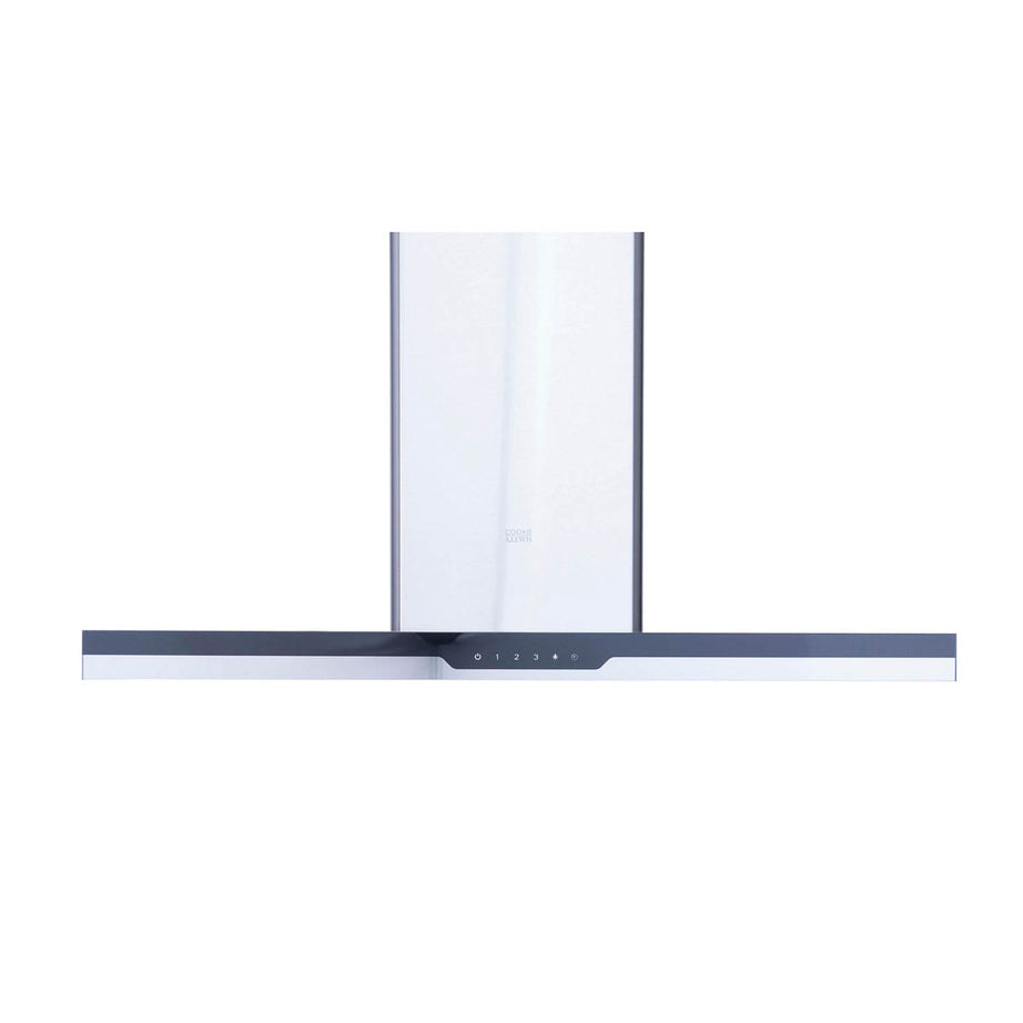 Cooker Hood Island Adjustable CLIBHS90 Stainless Steel Touch Control (W)90cm - Image 1