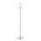 Tall Floor Lamp Light Standing Clear Plastic Shade Bedroom Lounge 1.7m E27 - Image 2