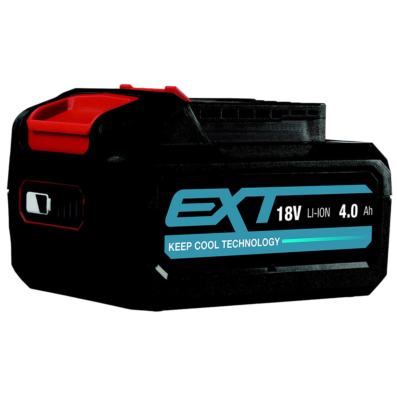 Erbauer Li-ion Battery 4Ah EXT 18V With Charge Indicator Keep Cool Technology - Image 1