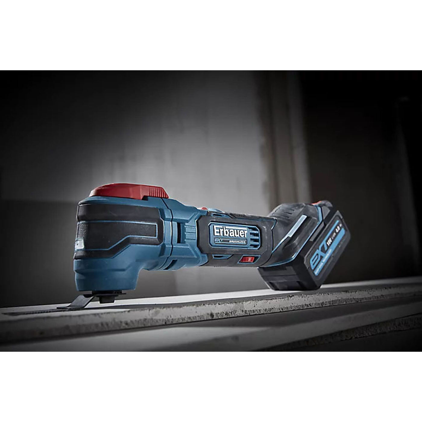Erbauer Multi Tool Sander Cutter EMT18-Li-QC Cordless & Accessories 4Ah Li-ion - Image 3