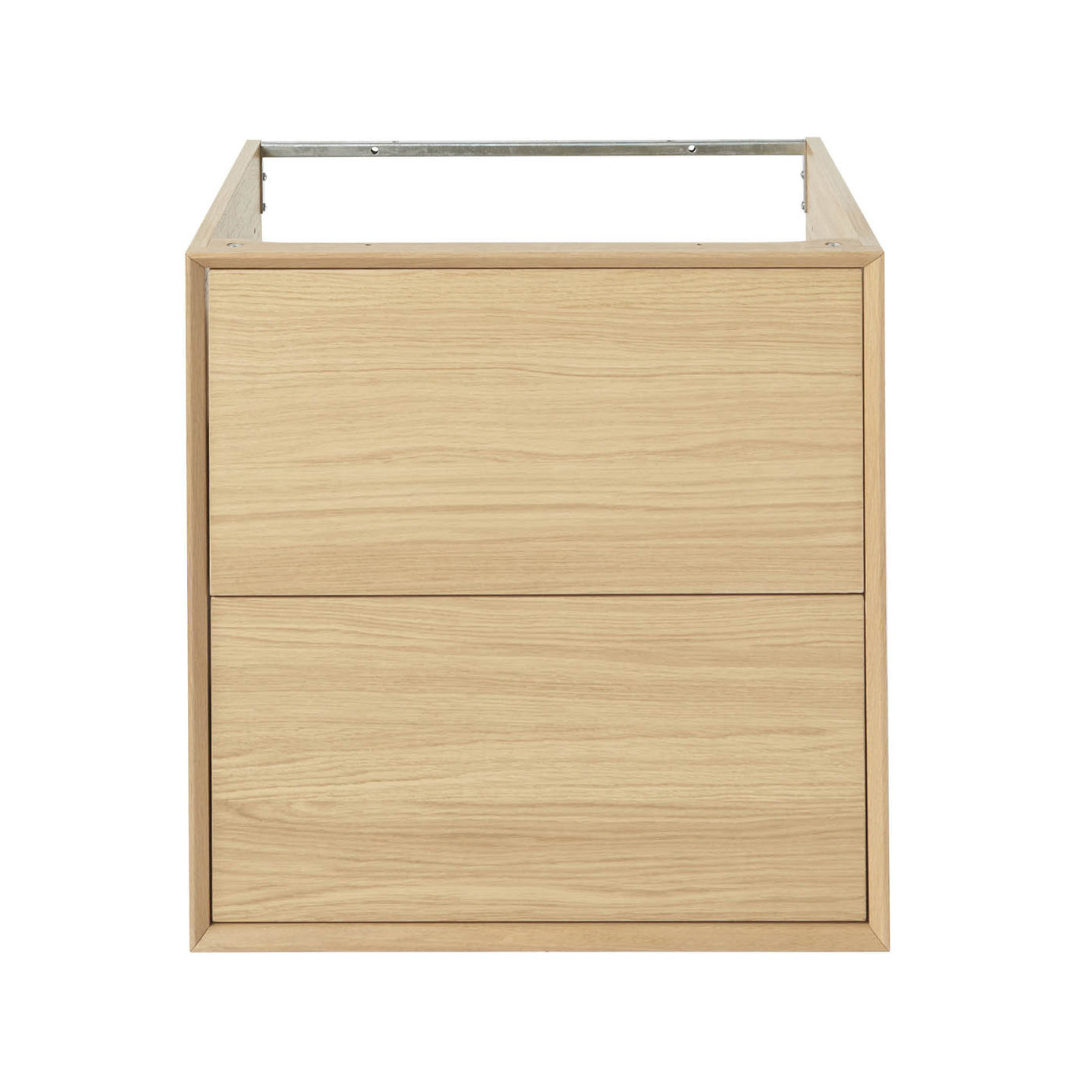 Avela Bathroom Vanity unit Wall-Mounted Matt Oak Effect Modern (H)600 (W)600mm - Image 2