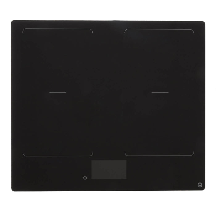 Induction Hob 4 Zone Built In Touch Control Timer Glass GHIHAC60 59cm Black - Image 3