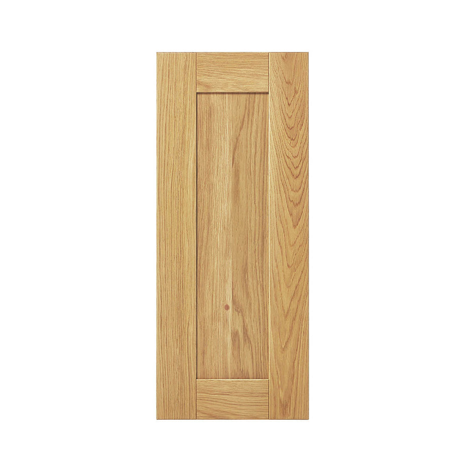 Kitchen Cabinet Door Natural Oak Matt Traditional (W)300mm (H)715mm (T)20mm - Image 1