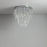 Pendant Ceiling Light Crystal Glass Beads Chrome Effect Modern Luxury Elegant - Image 4