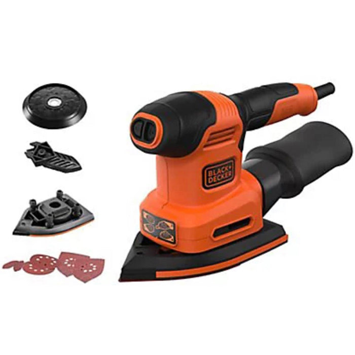 Black & Decker Corded Multi Sander 200W With Multiple Sanding Functions - Image 1