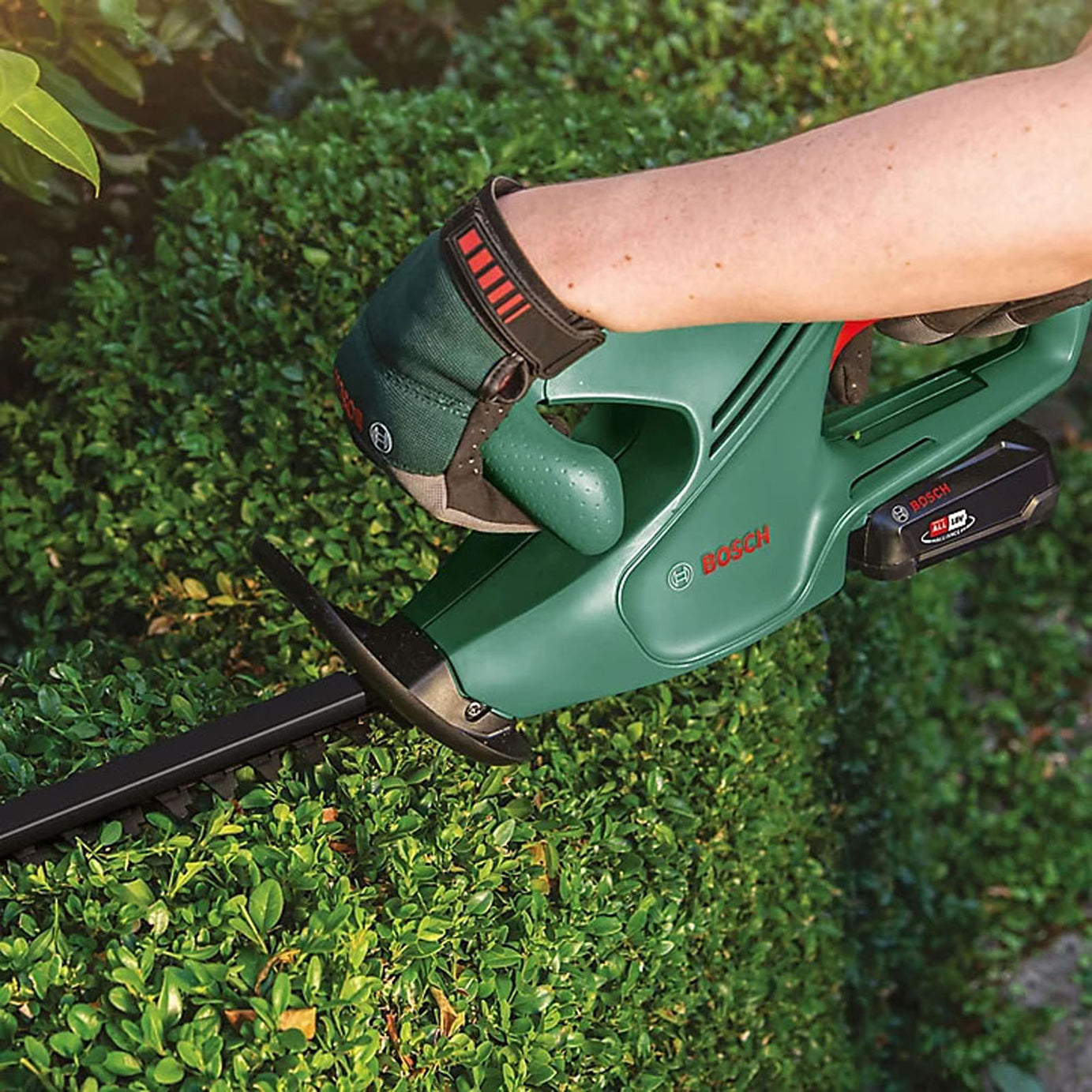 Bosch Hedge Trimmer Cordless 18V 2Ah Li-ion EasyHedgeCut18-45 450mm Cutter - Image 2