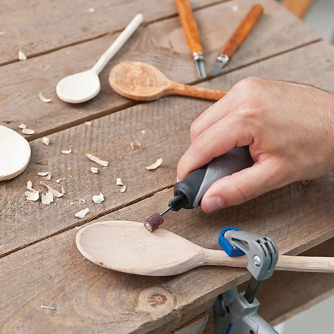 Dremel Multi Tool Kit Electric F0132050JB Brushless Variable Speed Soft 9W 240V - Image 4