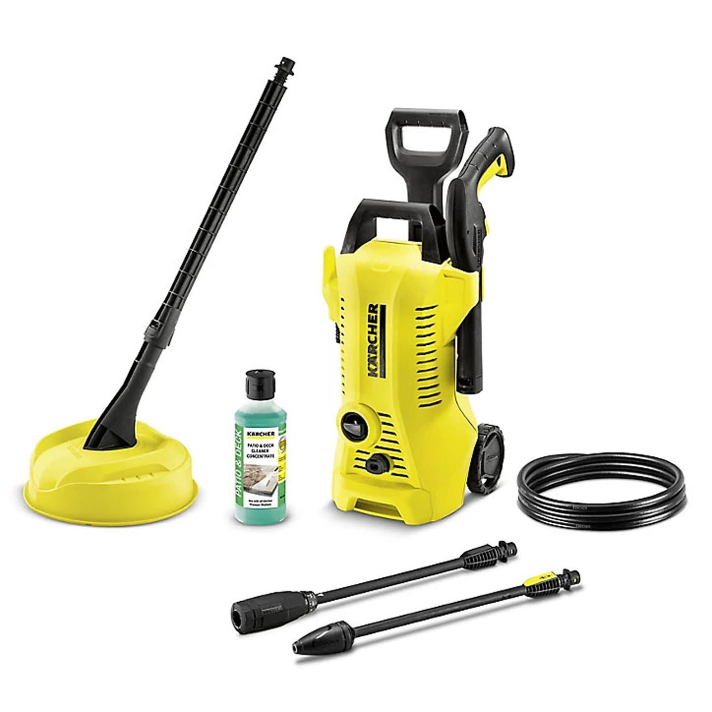 Karcher K2 Pressure Washer Corded Electric Portable Garden Patio 110bar 1400W - Image 7
